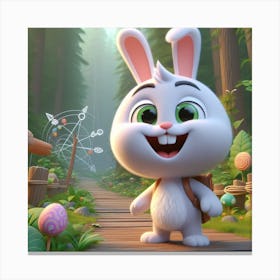 Easter Bunny Canvas Print