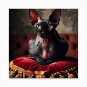 Sphinx-cat 1 Canvas Print