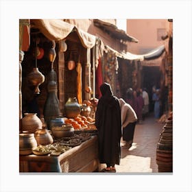 Marrakech, Morocco 1 Canvas Print