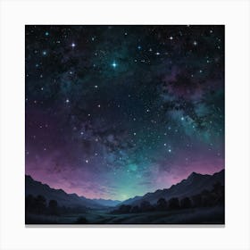 Milky Sky Canvas Print