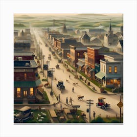 Early 20th Century ~ Reimagined 6 Canvas Print