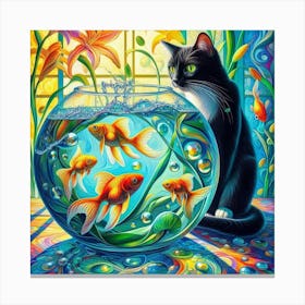 The Dream of the Goldfish Bowl Canvas Print