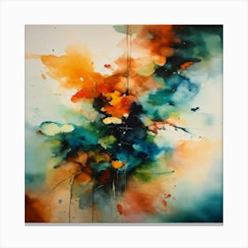 Abstract Painting Canvas Print