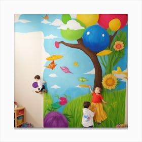Children'S Room Canvas Print