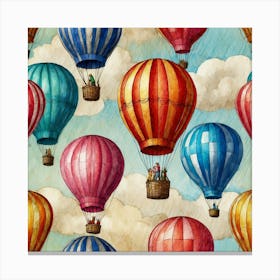 Hot Air Balloons 3 Canvas Print