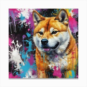 Shiba Inu 58 Canvas Print