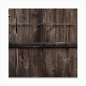 Old Wooden Door 1 Canvas Print