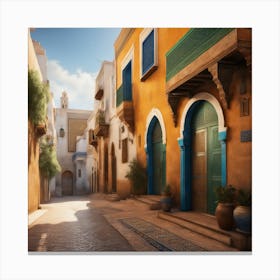The City of Fes Canvas Print