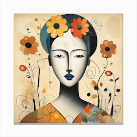 The Lady by Peter Ghetu 2024 Canvas Print