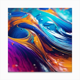 Abstract Painting 11 Canvas Print