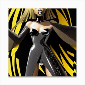 Rihanna Canvas Print