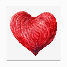Heart Of Yarn 24 Canvas Print
