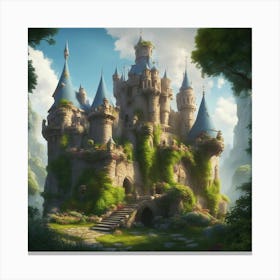 Cinderella Castle Canvas Print