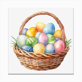 Easter Basket 11 Canvas Print