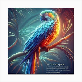 Parrot3 Canvas Print