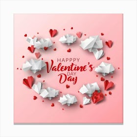 Happy Valentine'S Day 1 Canvas Print