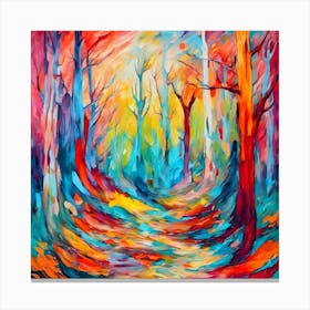 Forest Path Canvas Print