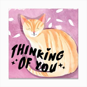 Thinking Of You Canvas Print