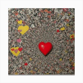 'Love' 2 Canvas Print