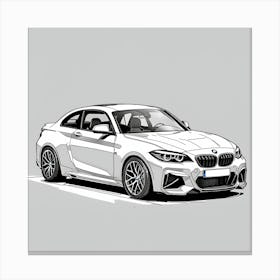 Bmw M2 Canvas Print