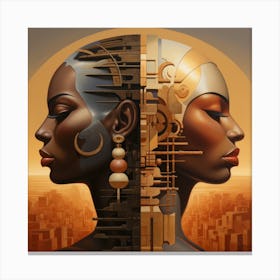 Afrofuturism Canvas Print