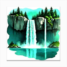 Waterfall 46 Canvas Print