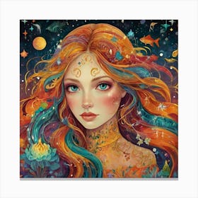 Mermaid 2 Canvas Print