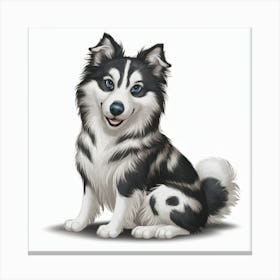 Husky Dog 6 Canvas Print