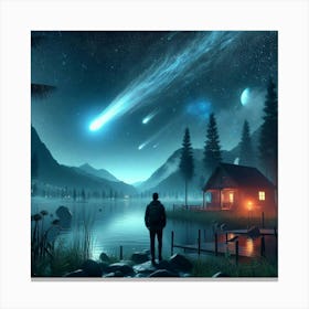 Meteor 4 Canvas Print