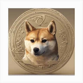 Shiba Canvas Print