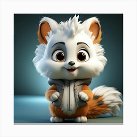 Bubby Fox Canvas Print