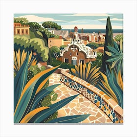 Barcelona 2 Canvas Print