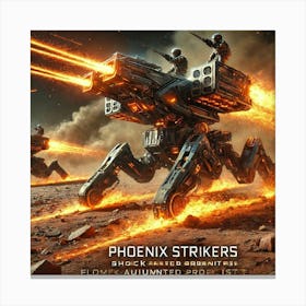 Phoenix Strikers Rapid Deployment Canvas Print