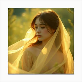 Asian Beauty Canvas Print