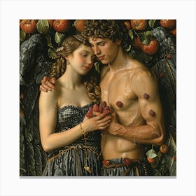 Angels And Apples Canvas Print