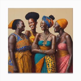 African women 1 Canvas Print
