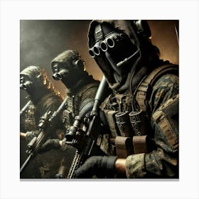 Special Forces Command Iron Commonwealth Canvas Print