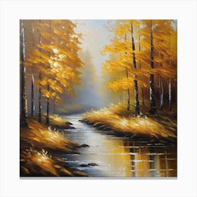 Autumn In The Forest 6 Canvas Print