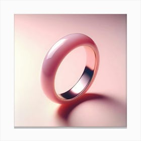 Pink Ring Canvas Print