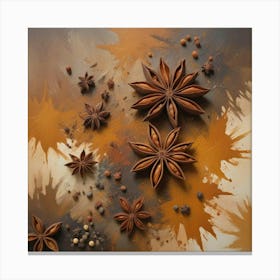 Spice Splatter Canvas Print