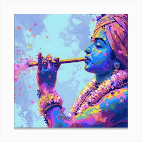 Lord Krishna 1 Canvas Print