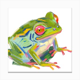 Red Eyed Tree Frog 02 Canvas Print