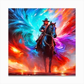 Angel Of The West Canvas Print