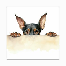 Doberman Pinscher 6 Canvas Print