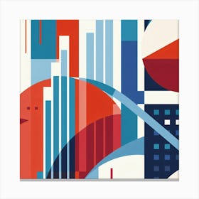 Abstract Cityscape 8 Canvas Print