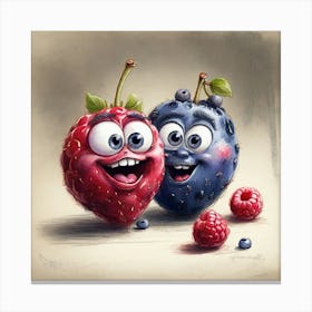 Berries Canvas Print