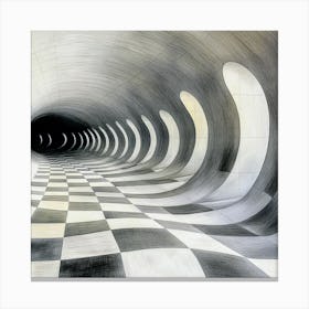 'The Tunnel' Canvas Print