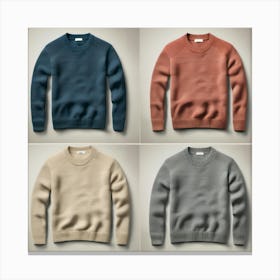 Four Sweaters Canvas Print