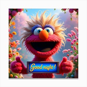 Good Night Canvas Print