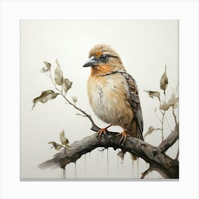 Bird sad Canvas Print